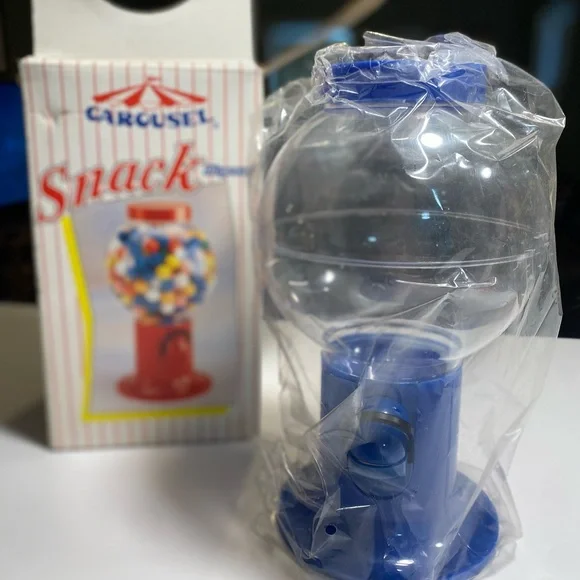 Carousel Blue Snack Dispenser In Original Box